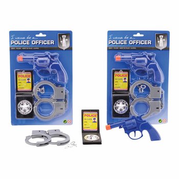 Set da Gioco Polizia su Card (confezione da 6)