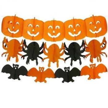 Ghirlande Decorative Halloween Miste &ndash; Lunghezza 300 cm (6 pz)