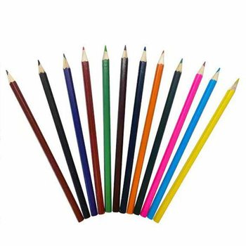 Set Grande di 12 Matite Colorate