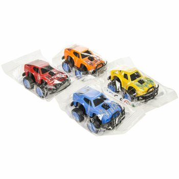 MONSTER TRUCK A RETROCARICA - COLORI MISTI (48 pz.)