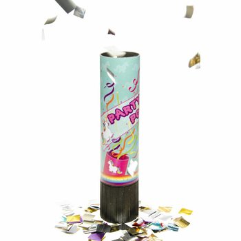 SPARACORIANDOLI PARTY - UNICORNO - IN DISPLAY (48 pezzi)