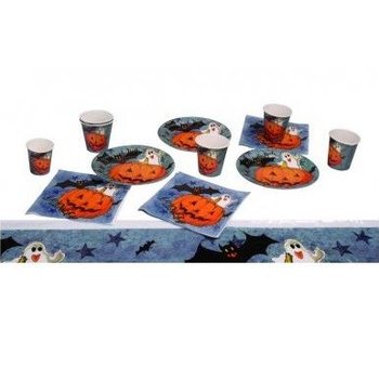 Set da Tavola per Halloween da 19 Pezzi (Set da 6)