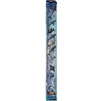 OCEAN WORLD - Mix Personaggi Animali Marini (12 pz.)