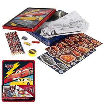 Set Creativo 3D DISNEY CARS in Scatola di Latta (12 pz.)