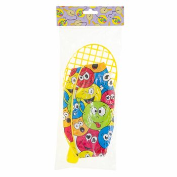 Racchetta da Paddle con Palla - Smiley (12 pz.)