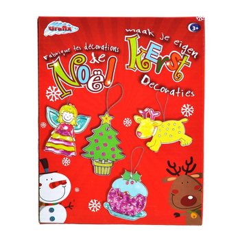 KIT FAI-DA-TE DECORAZIONI DI NATALE GRAFIX (12 pz)