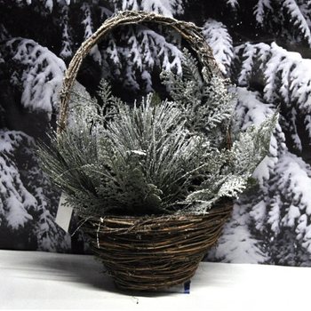 GRANDE CESTA DI NATALE DI LUSSO / FUORIPORTA (4 pz.)