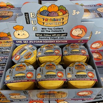 RAGE - Squishy Bun Dumplings GRANDI - ONE SET PU FOAM SQUISHY EDITION (12 pz.)