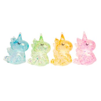 UNICORNO SQUEEZE / ANTISTRESS - COLORI MISTI - IN DISPLAY (12 pz.)