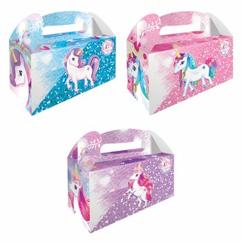 MENUBOX – UNICORNO – 22.5 x 9.5 x 18 cm (12 pz.)