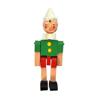 BURATTINO DI LEGNO PINOCCHIO 14 CM (6 pz.)
