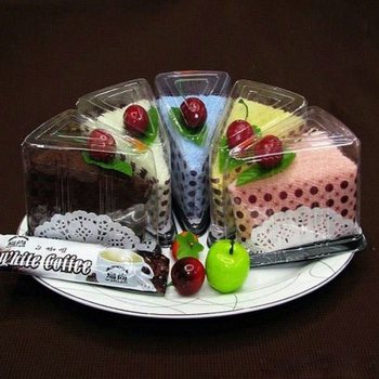 Asciugamano a forma di dolcetto (2 pz.)