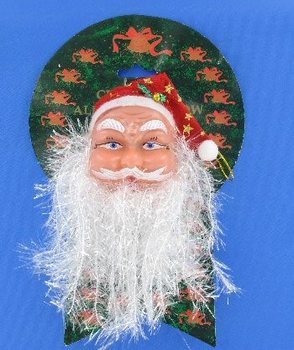 TESTA DI BABBO NATALE GRANDE (12 pz.)