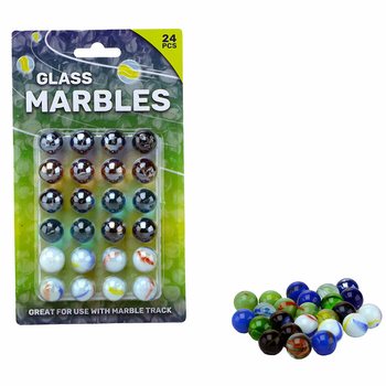 Biglie su Cartoncino - 24 Pezzi (16mm)