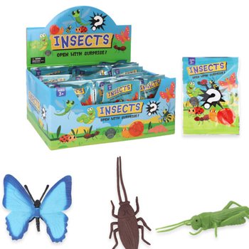 Blind Bag / Bustina Sorpresa Insetti (Espositore da 60 pezzi)