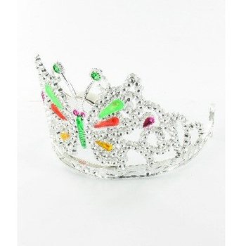 DIADEMA CORONA LED (12 pz)