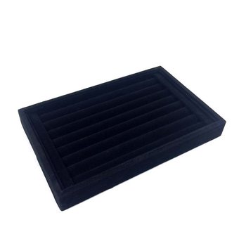 ESPOSITORE ANELLI IN VELLUTO 22,5x14,5cm (1pz)