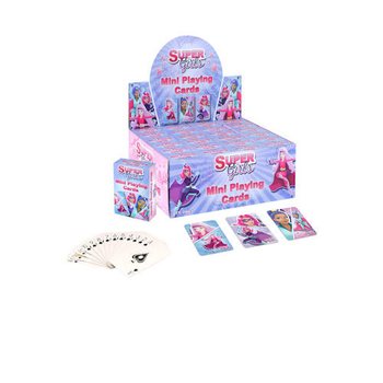 MINI CARTE DA GIOCO – MODELLO: SUPER GIRLS IN DISPLAY (24 pz.)