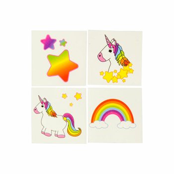 Tatuaggi Temporanei Unicorno (288 pz.)