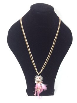 Collana Stile Ibiza Peace Salmone (1 pz)