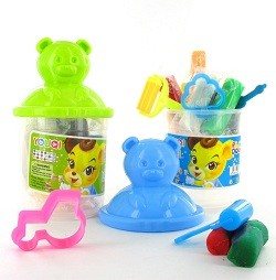 Set di Plastilina - Modello Orso (12 pz.)