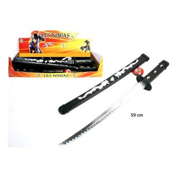 Spada da ninja grande in espositore (12 pz.)