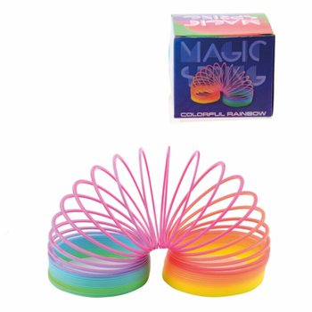 MOLLA MAGICA RAINBOW MAGIX / SLINKY IN SCATOLA &Oslash;7,5 CM (12 pz.)