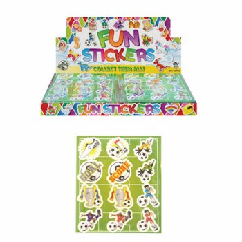 ADESIVI DIVERTENTI – MODELLO: CALCIO (120 pz.)