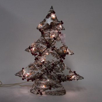 Grande Albero di Natale Decorativo Luminoso 50 cm (1 pz.)