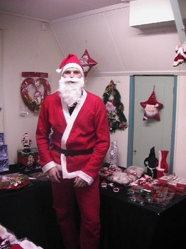 Vestito da Babbo Natale 5 pezzi