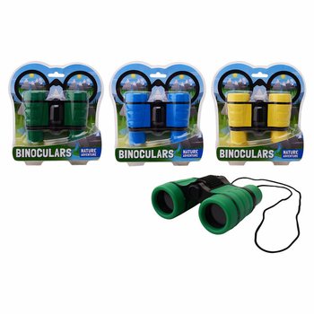 Binocolo NATURE ADVENTURE con Cordino - In Blister (6 pezzi)