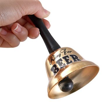 Campanella "Ring for a Beer" in confezione regalo (2 pz.)