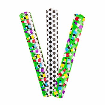 BRACCIALETTO SNAP CALCIATORI (36 pz.)