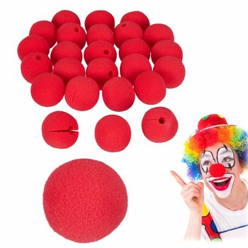 NASI DA CLOWN ROSSI IN SPUGNA (100 pz.)