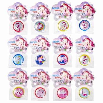 Yo-Yo Unicorno su Card (12 pezzi)