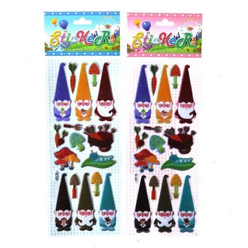 Fogli di Adesivi Gnomi (2x20 pz.)