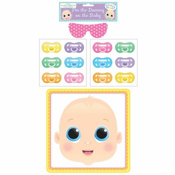 Gioco per Baby Shower - Stick the Dummy (12 pezzi)
