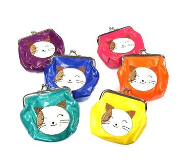 Portafogli (Bambini) Mix Colori Gatto (6 pz)