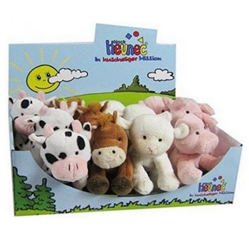 PELUCHE FATTORIA DI LUSSO, 4 MODELLI IN DISPLAY (12 pz.)