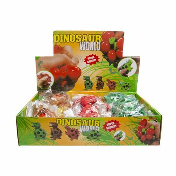Palla Squishy Dinosauro con Rete - Display (12 pz.)