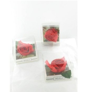 Asciugamano a Forma di Rosa (3 pz.)