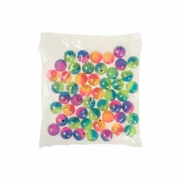 Mix Palline Rimbalzine Frosted &Oslash; 3.2 cm (50 pz.)