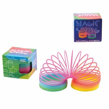 MOLLA MAGICA RAINBOW MAGIX / SLINKY IN SCATOLA &Oslash;7,5 CM (12 pz.)