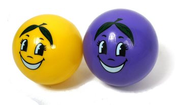 2 palline buffe in rete (12 pz.)
