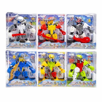 THUNDERBOLT ROBOT WARRIOR PERSONAGGIO D'AZIONE IN DISPLAY (12 pezzi)