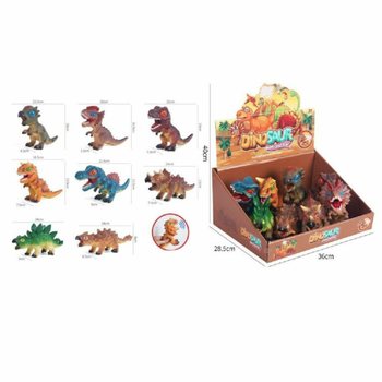 PERSONAGGI DINOSAURI SONORI IN DISPLAY (8 pz.)