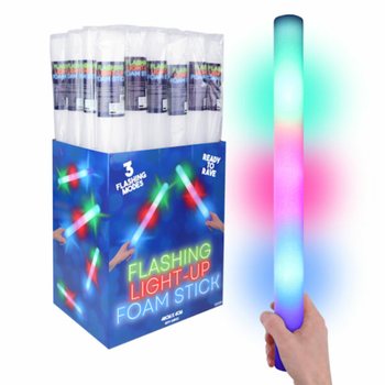 Bastoncini LED in Schiuma - Luci Multicolor per Feste in Display (24 pz.)