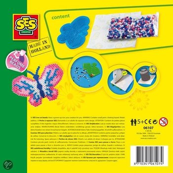 SES Perline da stirare modello Farfalle (1 pz.)