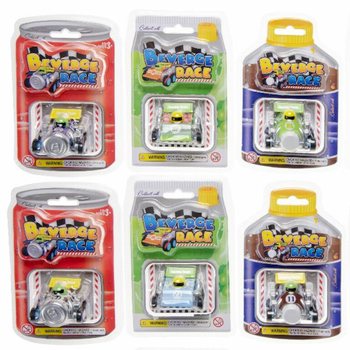 AUTO DA CORSA PULLBACK - BEVERAGE RACE CAR (12 Pezzi)