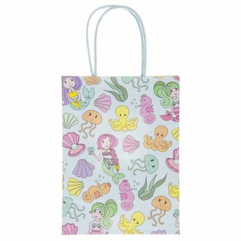 Sacchetti Regalo in Carta Sirena - 12 Pezzi